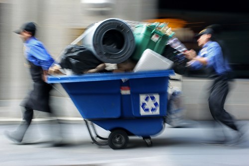 Eco-friendly waste disposal during clearance